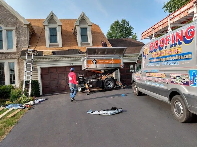 Slide of DGB Roofing Construction