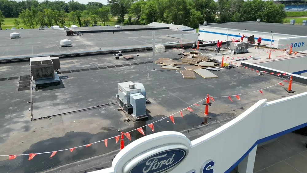 Slide of DGB Roofing Construction