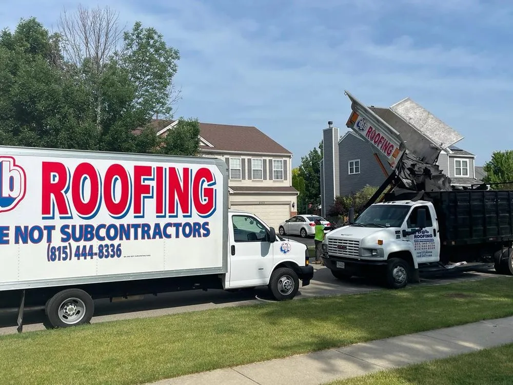 Slide of DGB Roofing Construction