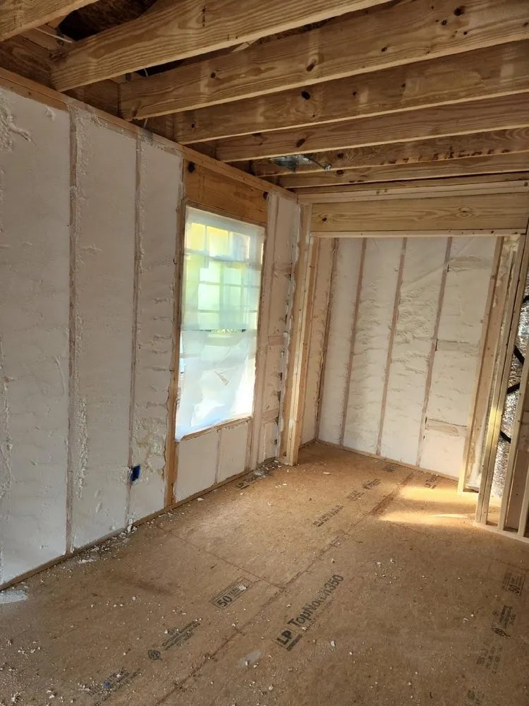 Slide of DHBG Spray Foam