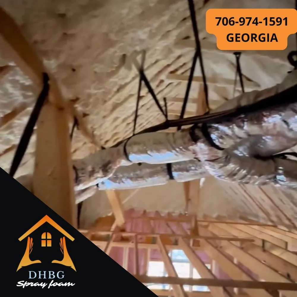 Slide of DHBG Spray Foam