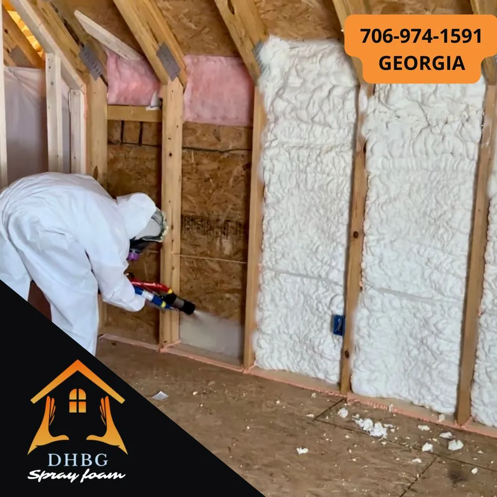 Slide of DHBG Spray Foam