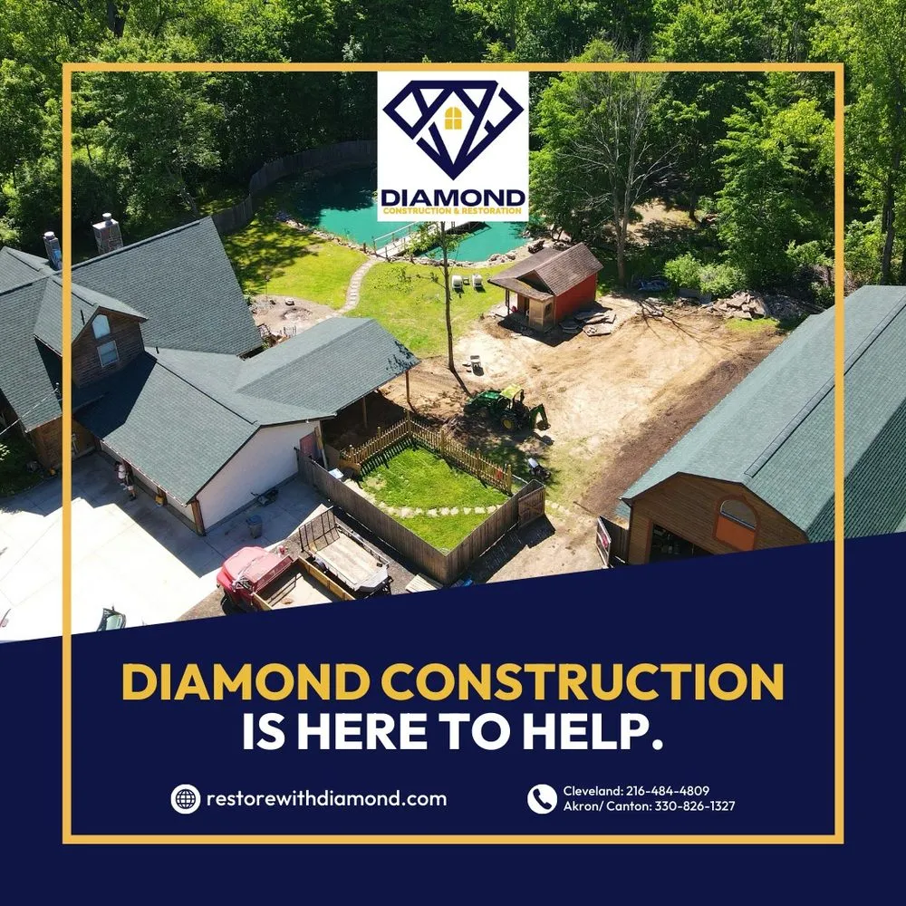 Slide of Diamond Roofing Pros