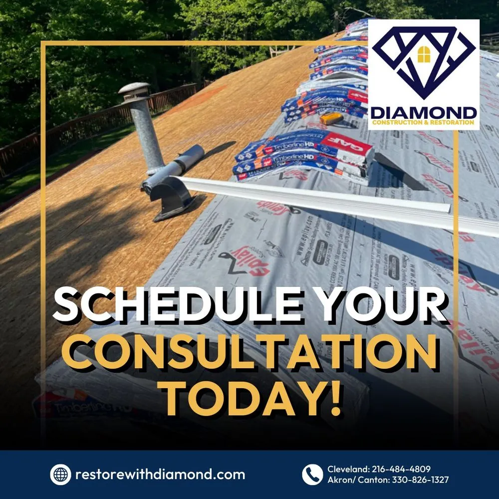 Slide of Diamond Roofing Pros