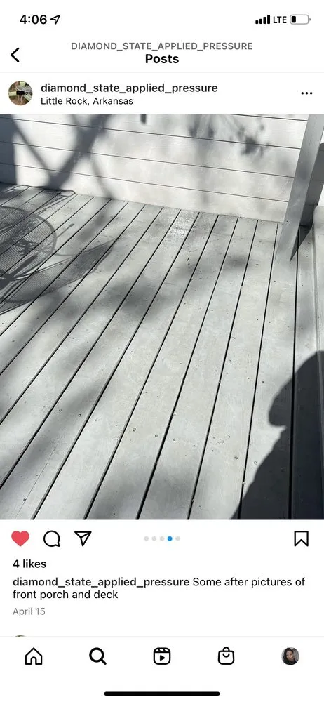 Slide of Diamond State Applied Pressure