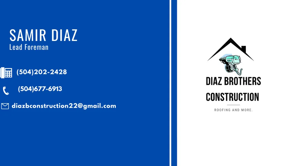 Slide of Diaz Bothers Construction