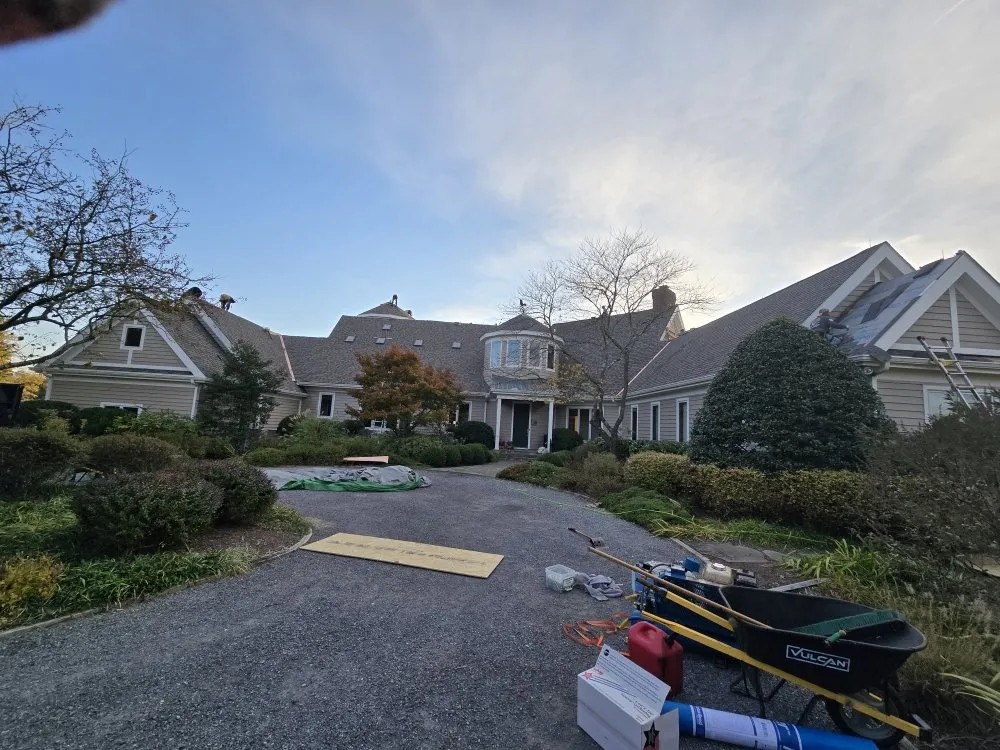 Licensed roof installation for fast service in Churchill, MD by Diaz Construction