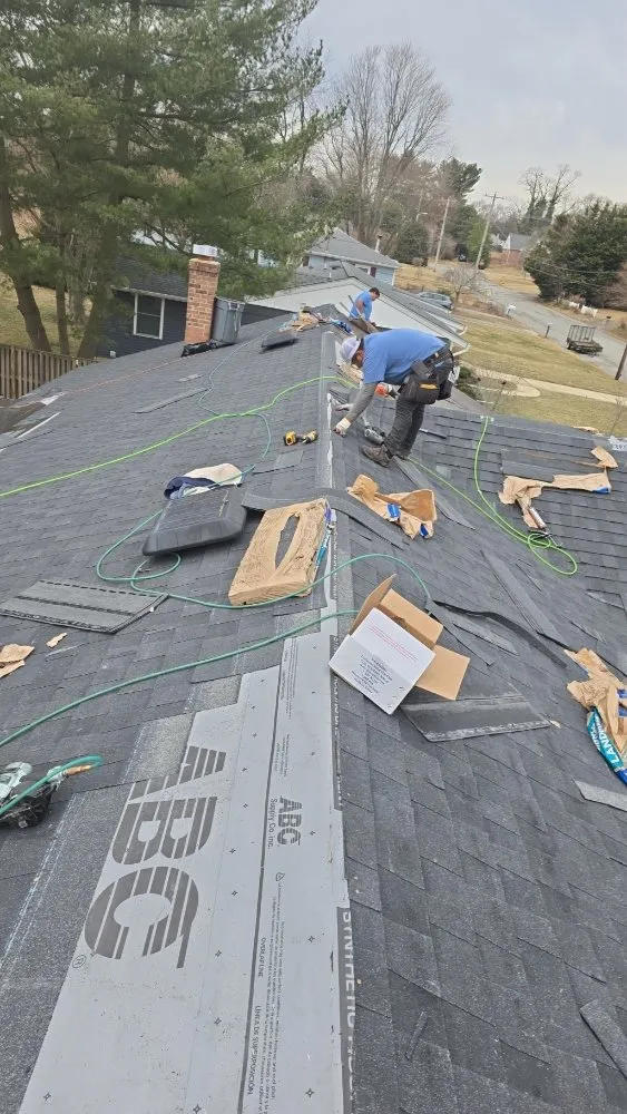 Expert roof installation for fast service in Churchill, MD by Diaz Construction