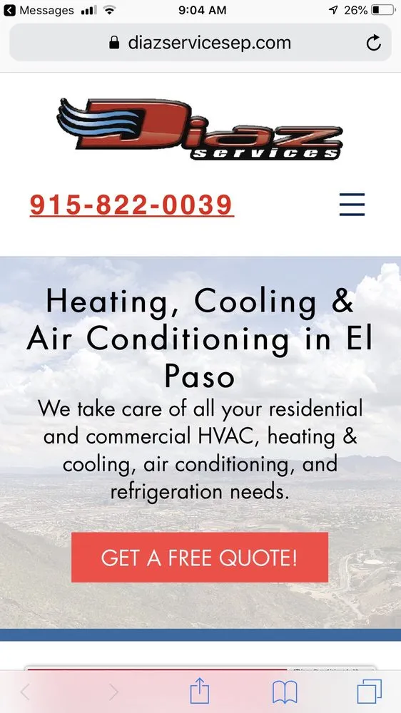 Slide of Diaz Services