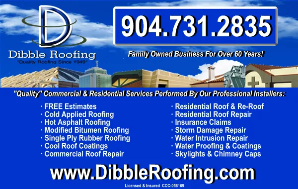 Slide of Dibble Roofing Company