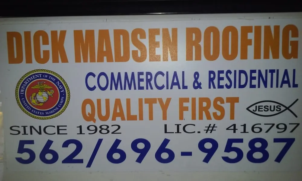 Slide of Dick Madsen Roofing