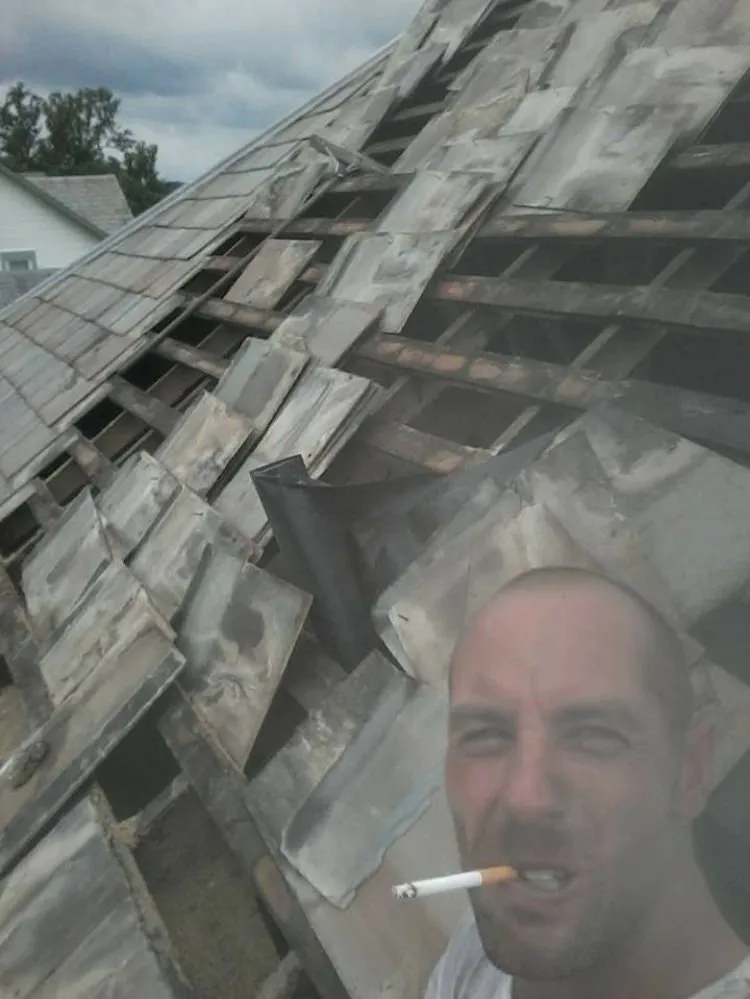 Slide of Dickens Roofing