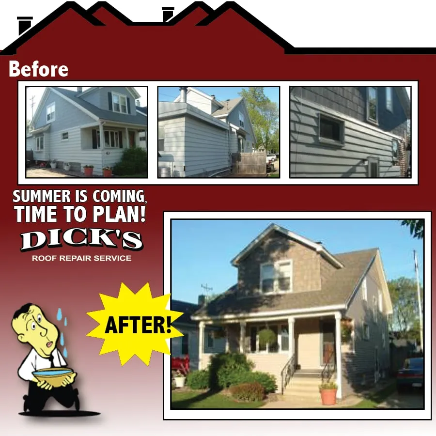 Slide of Dick's Roof Repair Service