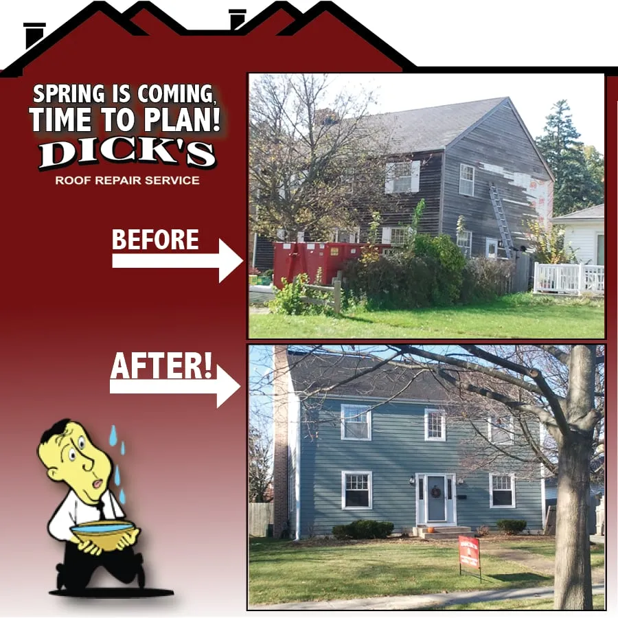 Slide of Dick's Roof Repair Service
