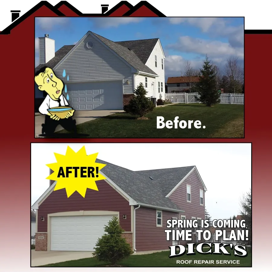 Slide of Dick's Roof Repair Service
