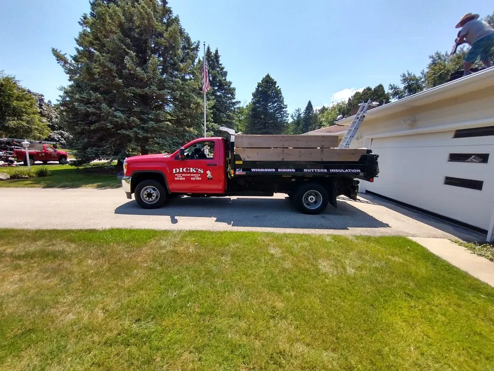 Slide of Dick's Roof Repair Service