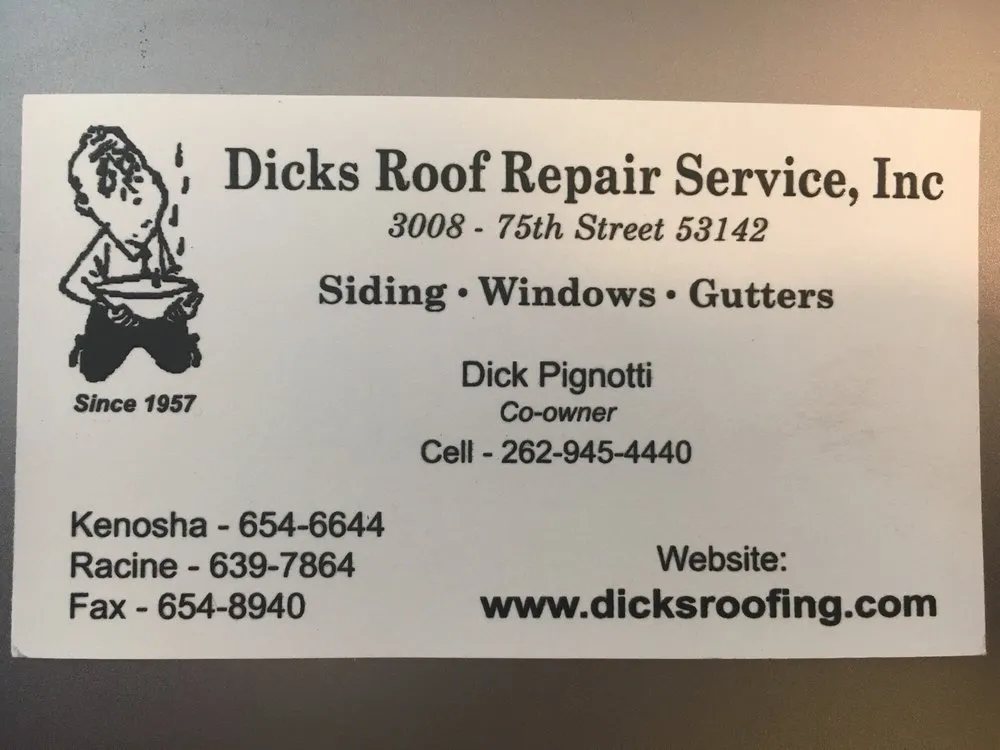 Slide of Dick's Roof Repair Service
