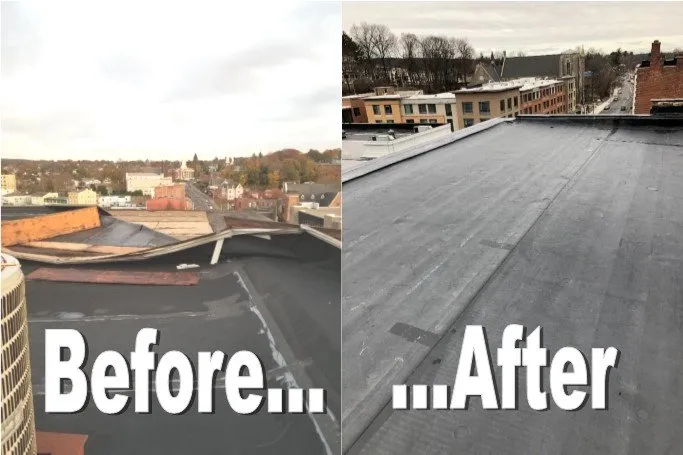 Slide of DiFonzo's Restoration