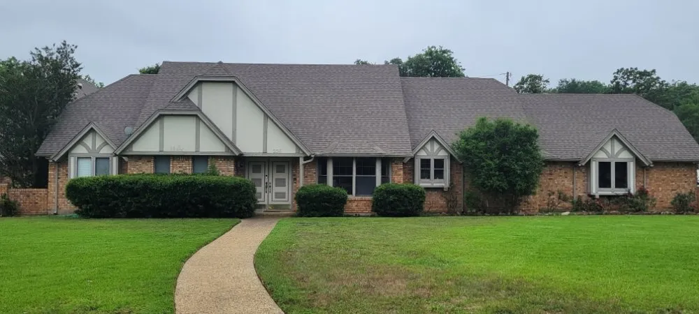 Slide of Dinger Roofing