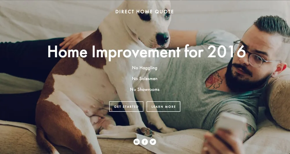 Slide of Direct Home Quote