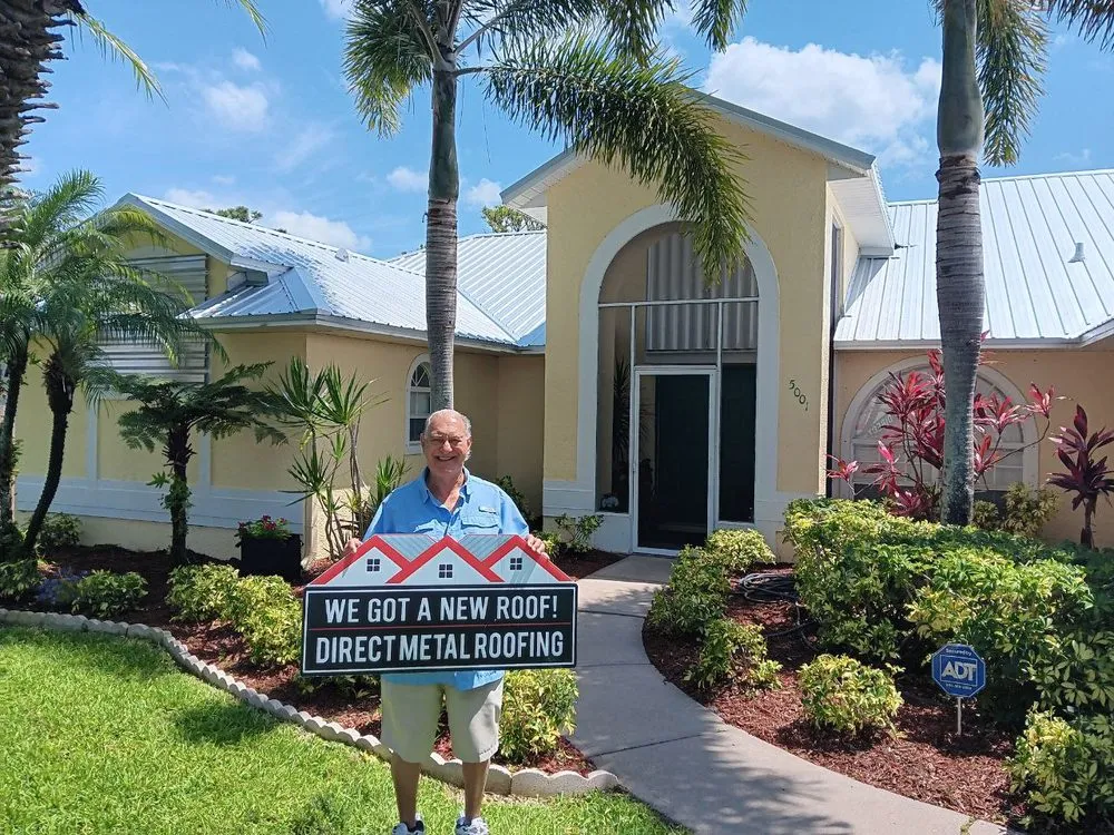 Slide of Direct Metal Roofing