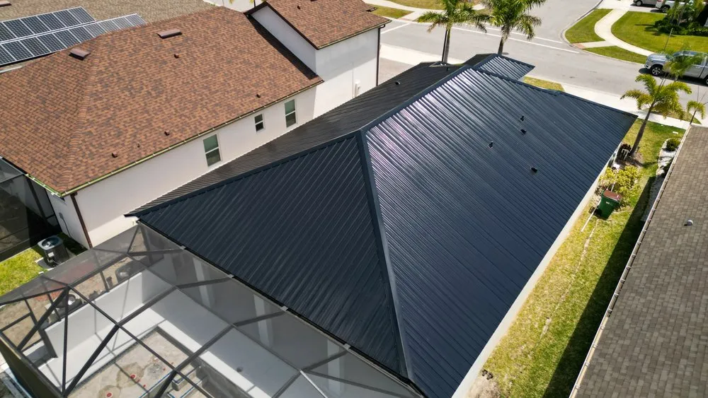 Slide of Direct Metal Roofing