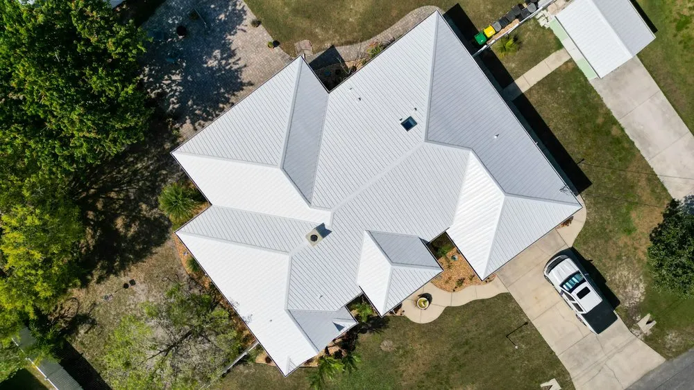 Slide of Direct Metal Roofing