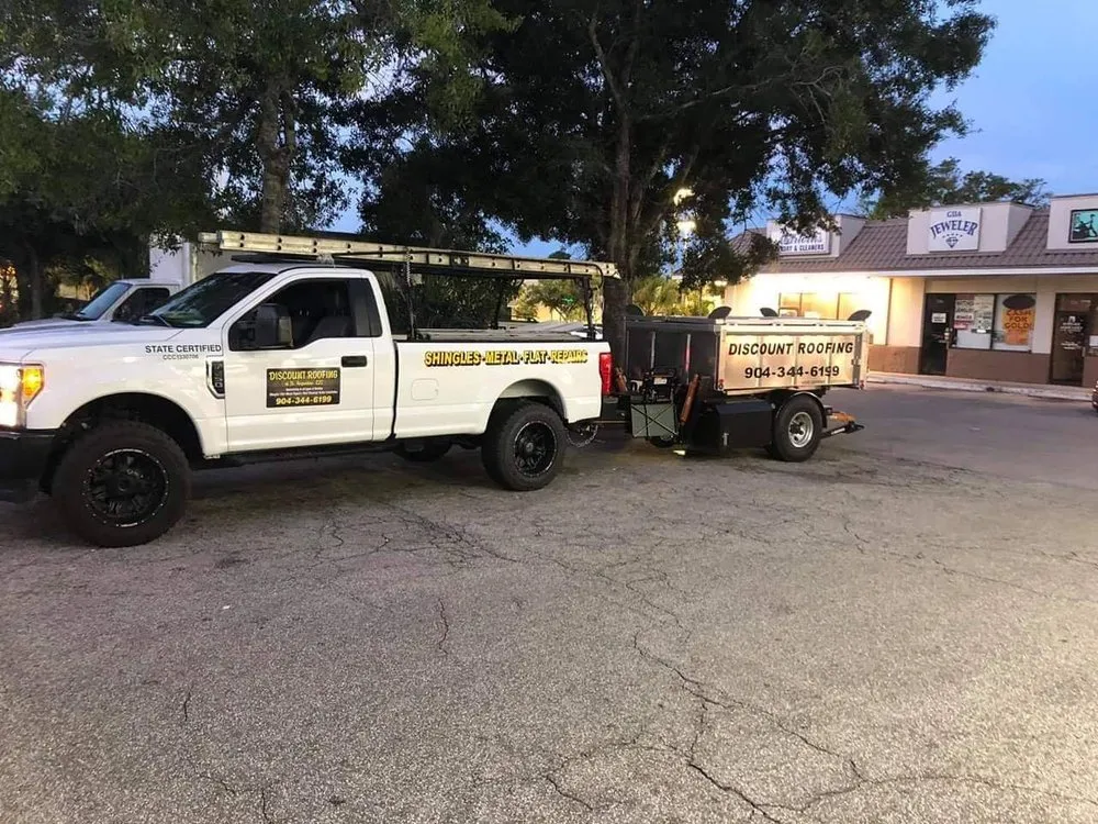 Professional storm damage roof repair with free inspection in St. Augustine, FL by Discount Roofing of St Augustine