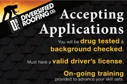 Slide of Diversified Roofing