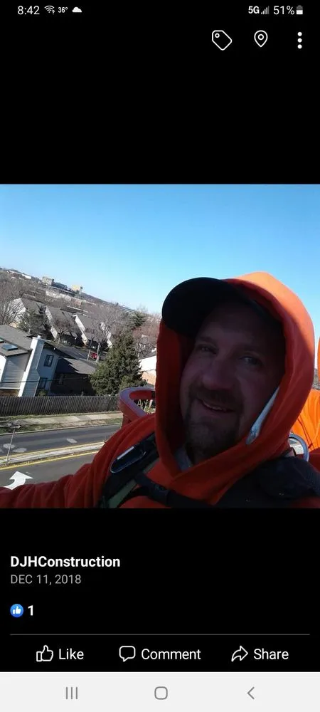 Slide of DJH Construction