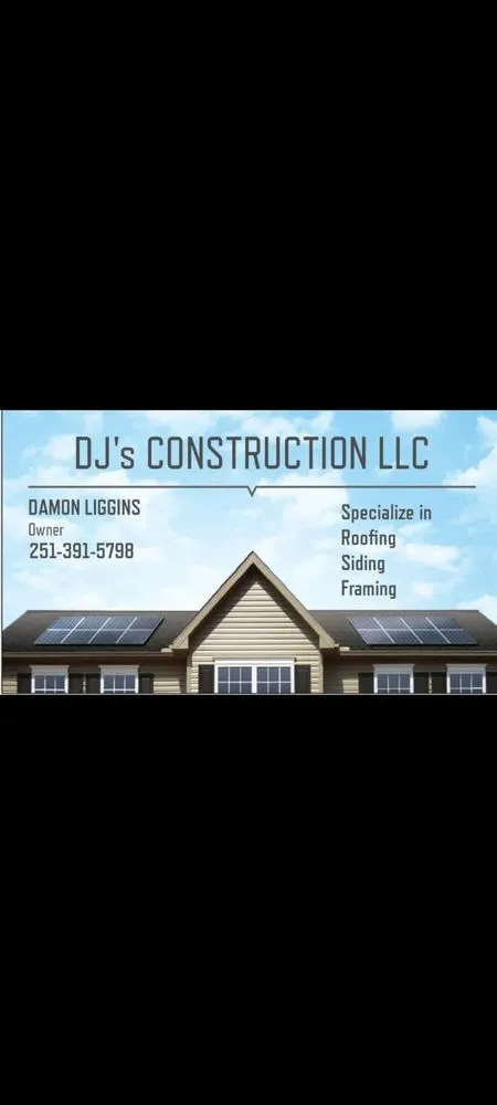 Slide of DJ'S Construction Roofing Siding & Framing