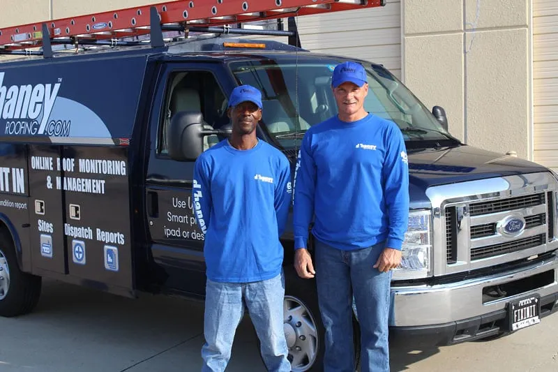 Slide of DK Haney Roofing