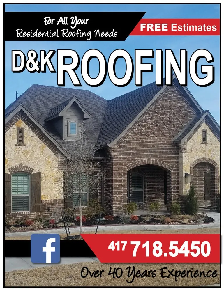 Slide of D&K Roofing