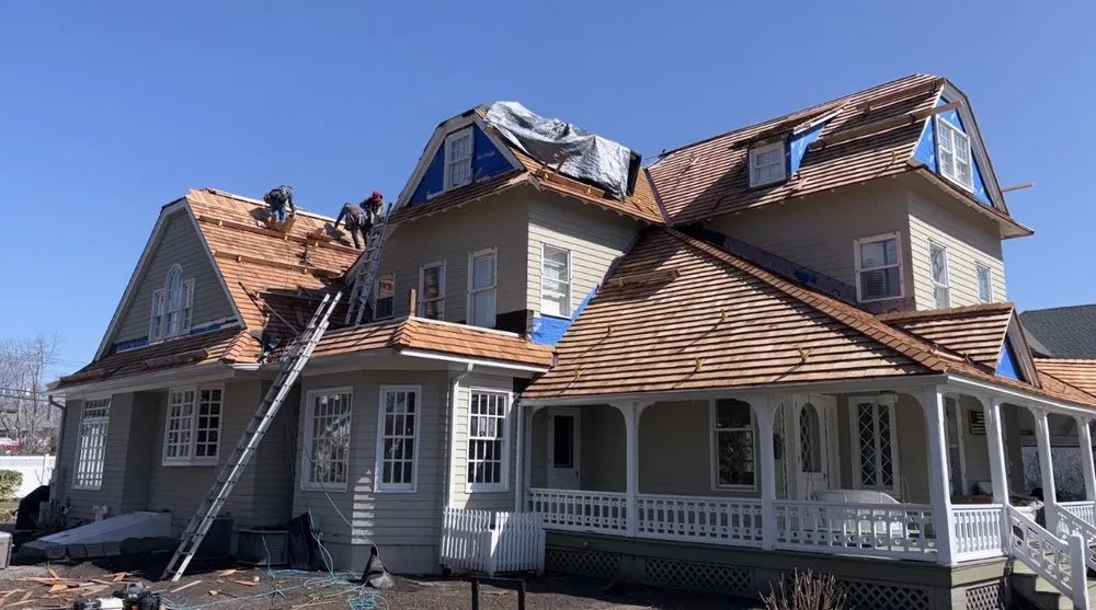 Professional roof leak repair in Berkeley Township, NJ by DL Professional Exteriors