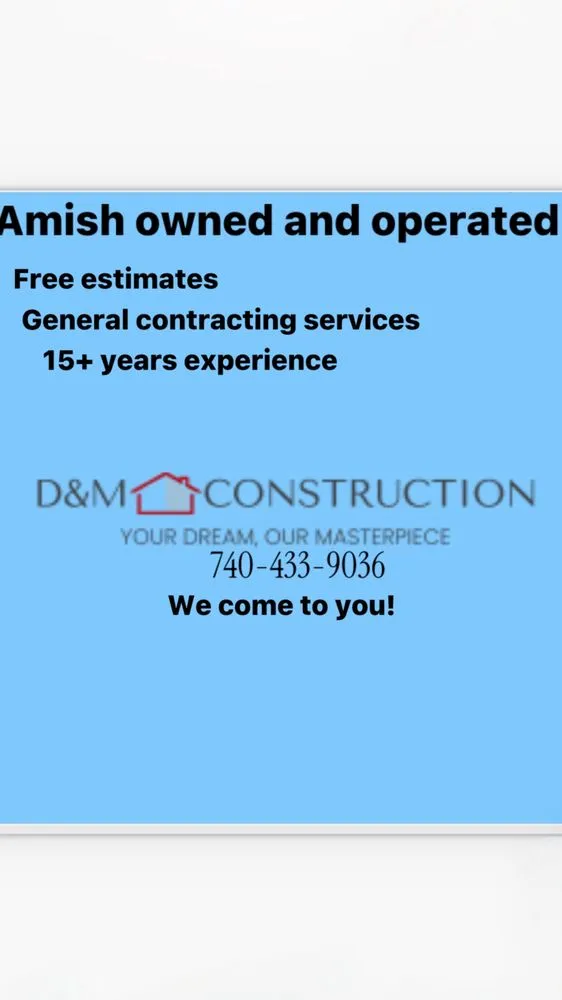 Emergency residential roofing service in Freeport, OH - D&M Construction and General Contracting Services