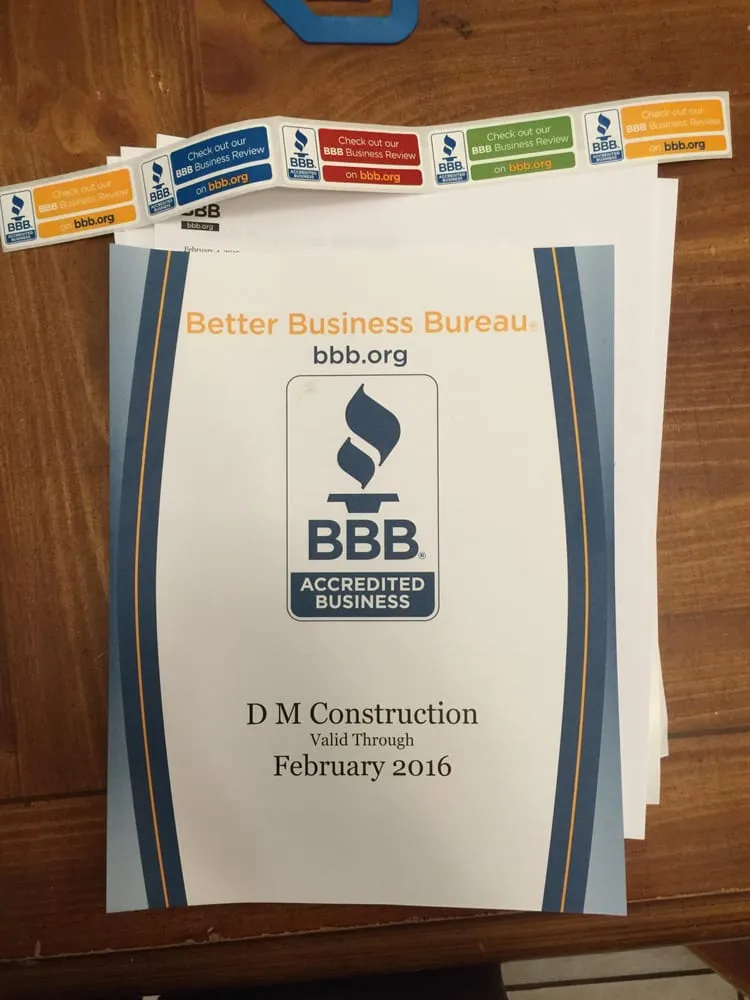 Slide of DM Construction