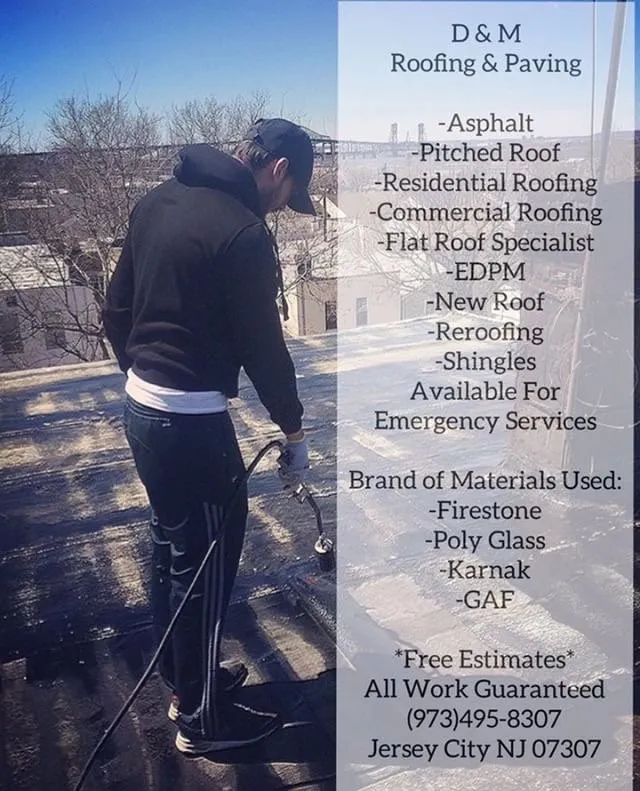 Slide of D&m roofing & paving