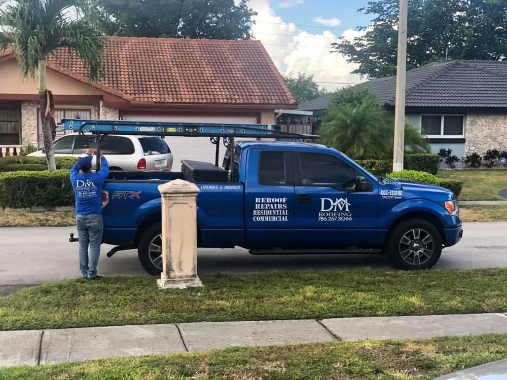 Local roof leak repair in Opa-locka, FL - DM Roofing Company