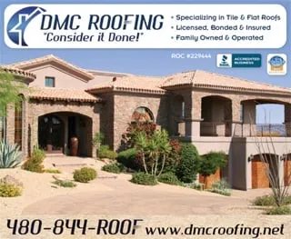 Slide of DMC Roofing