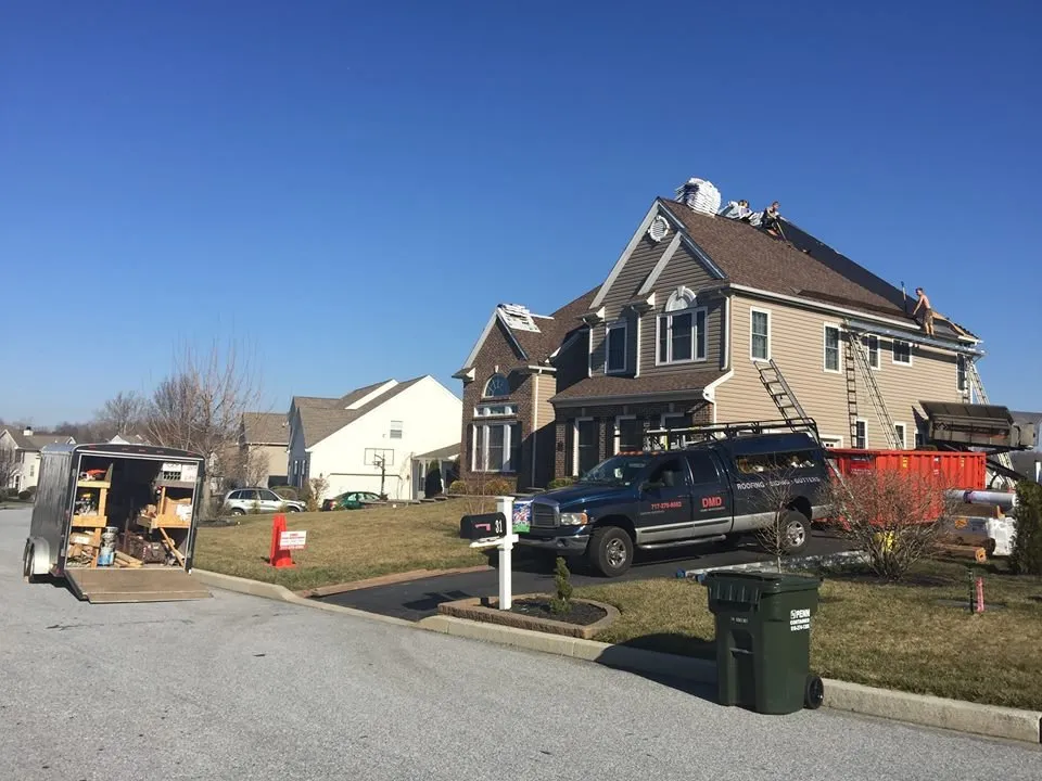 Emergency storm damage roof repair in Gordonville, PA by DMD Home Improvement