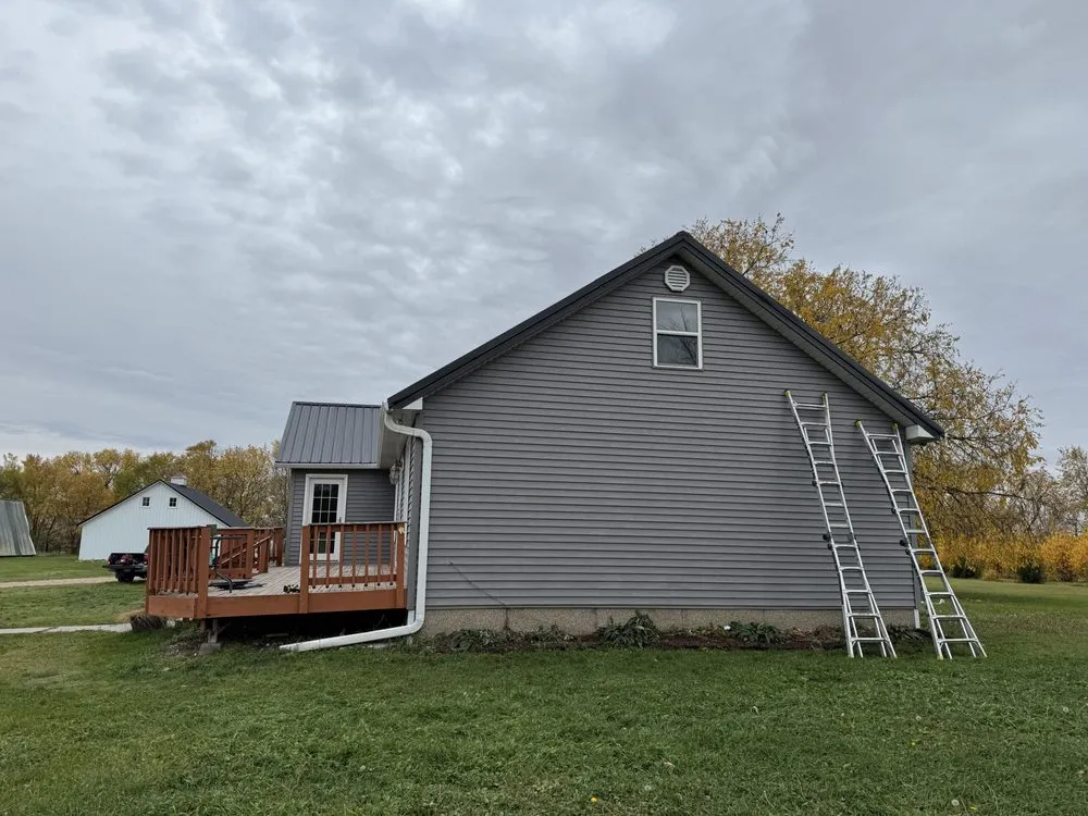Professional storm damage roof repair for homes in Hankinson, ND by DME Exteriors