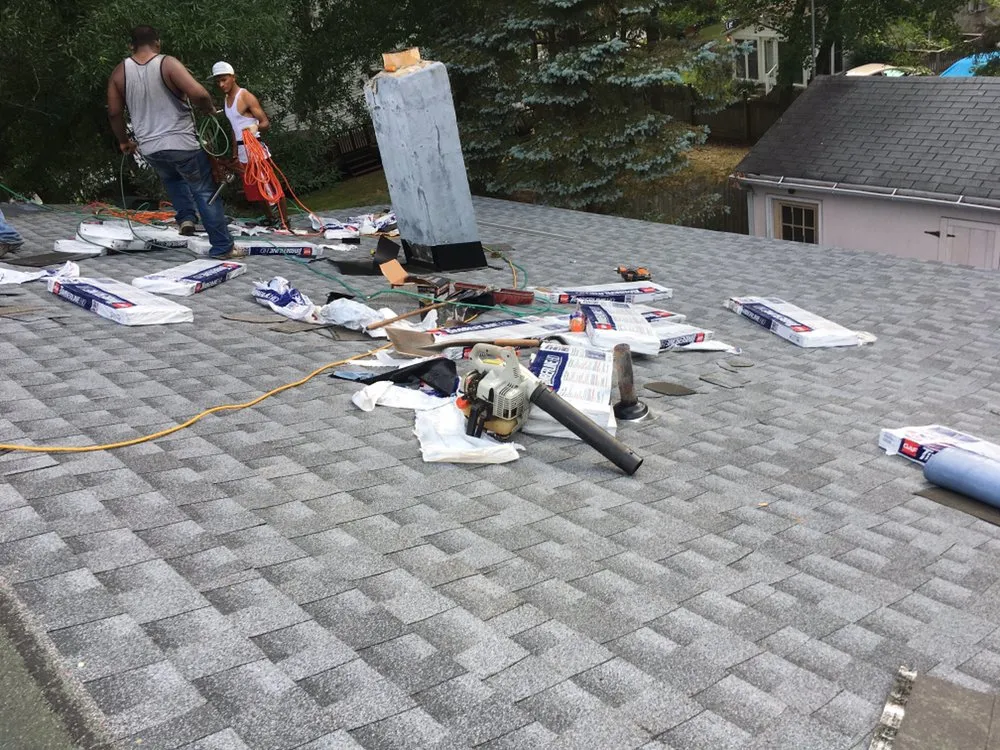 Slide of DMV Roofing