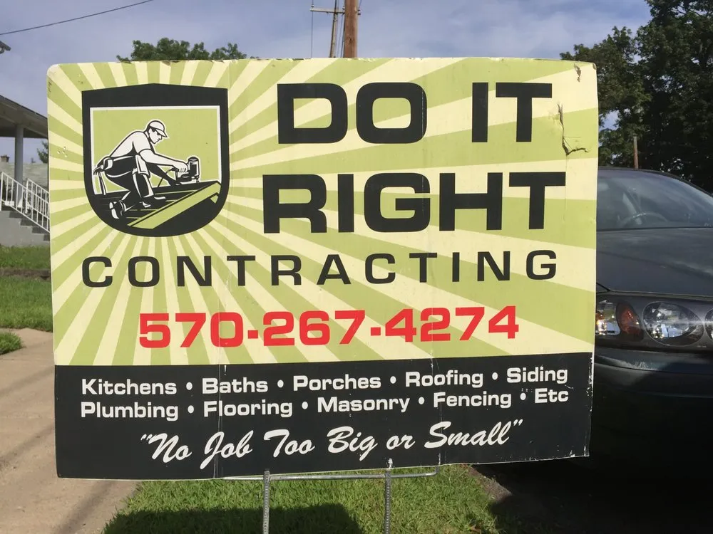 Slide of Do It Right Contracting