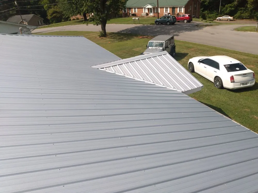 Slide of Dodson's Roofing