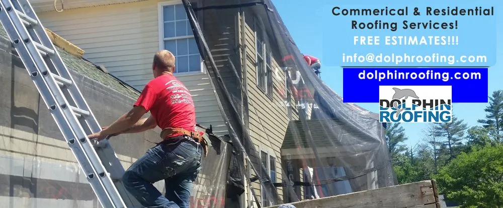 Slide of Dolphin Roofing