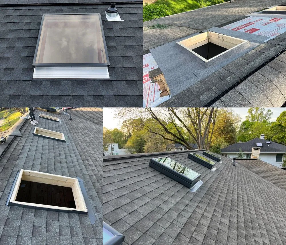 Slide of DOM Roofing & Restoration