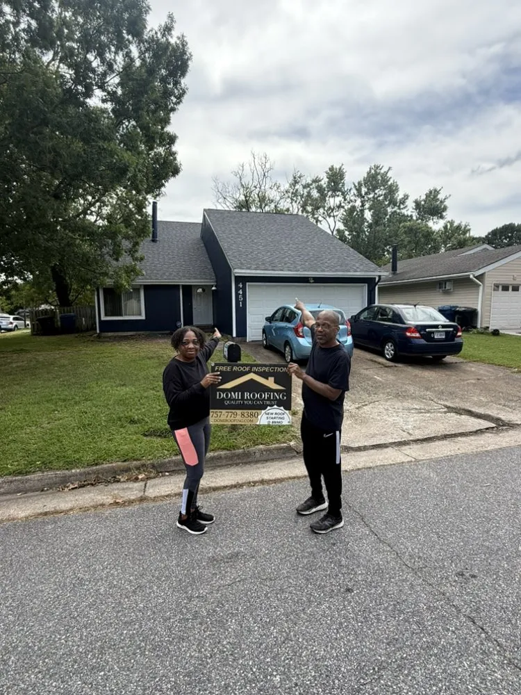 Slide of Domi Roofing