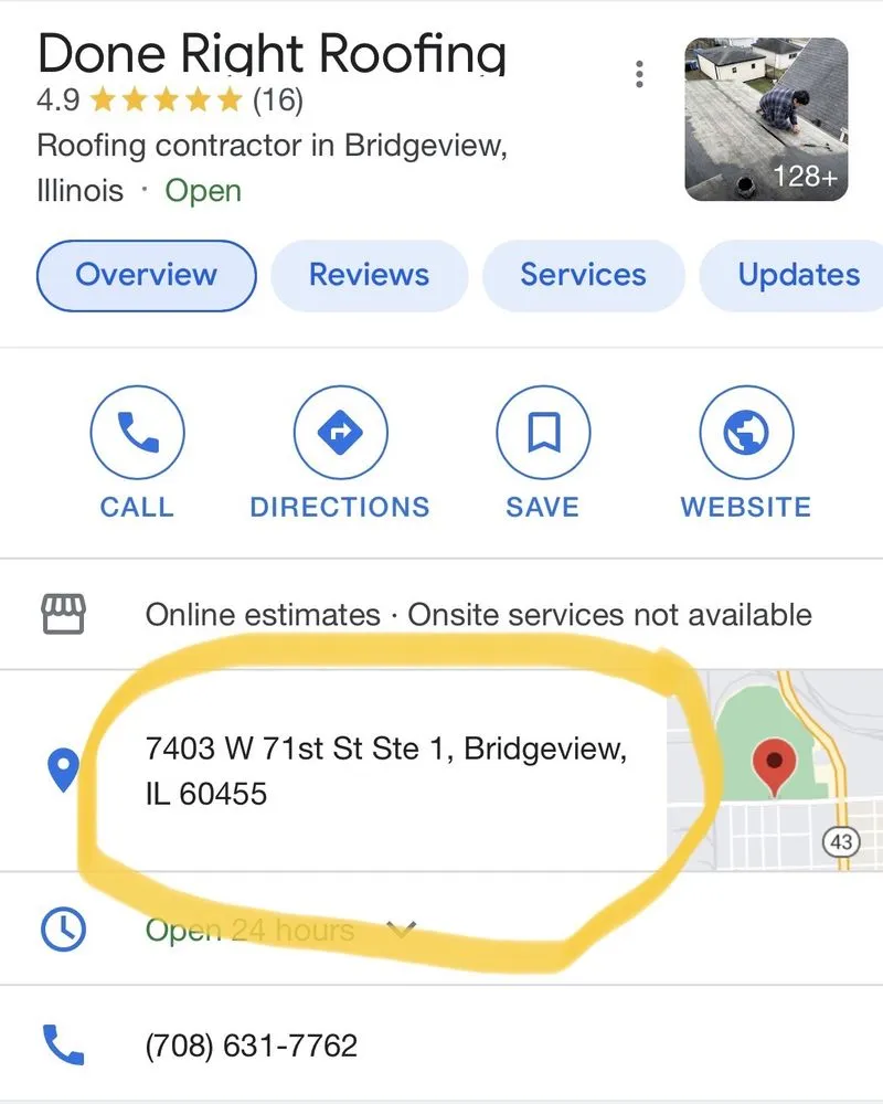 Slide of Done Right Masonry and Roofing