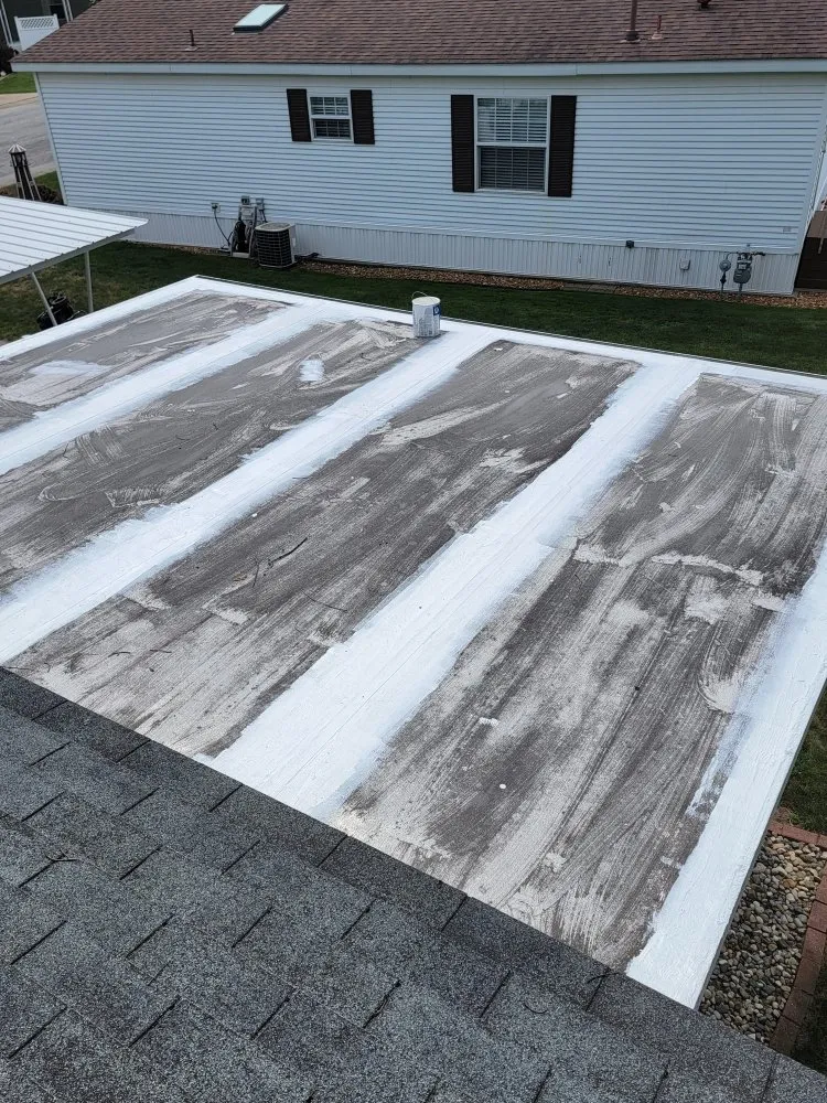Expert roof installation in Eau Claire, MI by Done Right Once