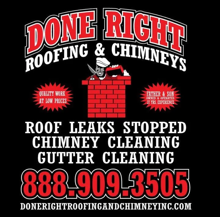 Slide of Done Right Roofing & Chimney